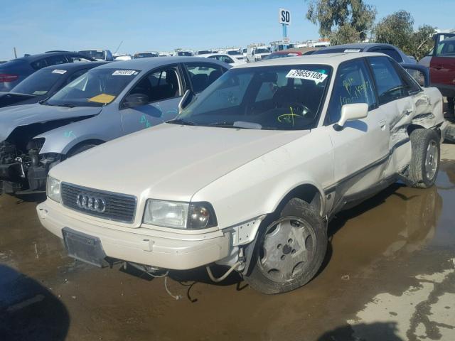 WAUDJ58C0PA230357 - 1993 AUDI 90 CS WHITE photo 2