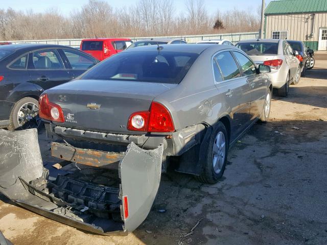 1G1ZG57BX8F167099 - 2008 CHEVROLET MALIBU LS ნაცრისფერი ფოტო 4