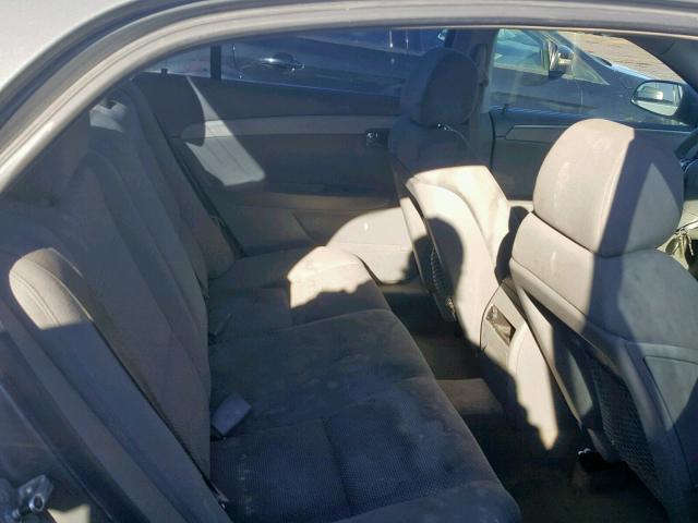 1G1ZG57BX8F167099 - 2008 CHEVROLET MALIBU LS ნაცრისფერი ფოტო 6