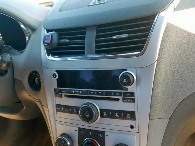 1G1ZG57BX8F167099 - 2008 CHEVROLET MALIBU LS ნაცრისფერი ფოტო 9