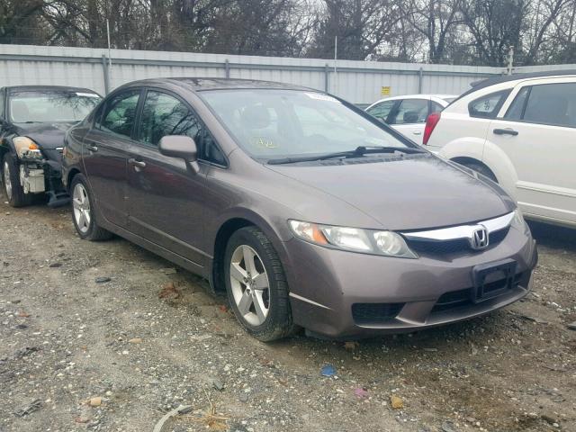 2HGFA1F65AH563228 - 2010 HONDA CIVIC LX-S ნაცრისფერი ფოტო 1