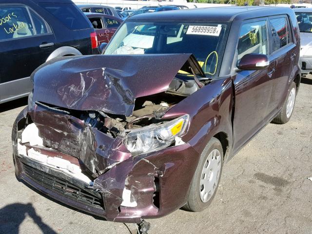 JTLZE4FE1FJ074408 - 2015 TOYOTA SCION XB 栗色 照片 2