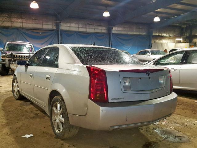 1G6DP577670112571 - 2007 CADILLAC CTS HI FEA SILVER photo 3