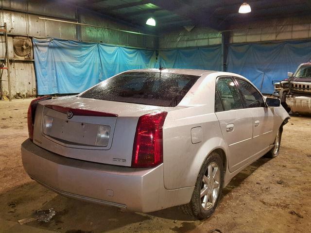 1G6DP577670112571 - 2007 CADILLAC CTS HI FEA SILVER photo 4