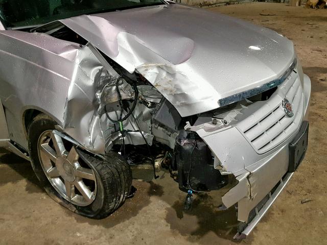 1G6DP577670112571 - 2007 CADILLAC CTS HI FEA SILVER photo 9