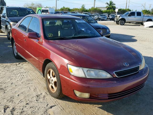 JT8BF28G1W5016190 - 1998 LEXUS ES 300 RED photo 1