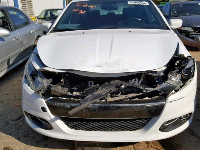 1C3CDFBB1FD174104 - 2015 DODGE DART SXT WHITE photo 9