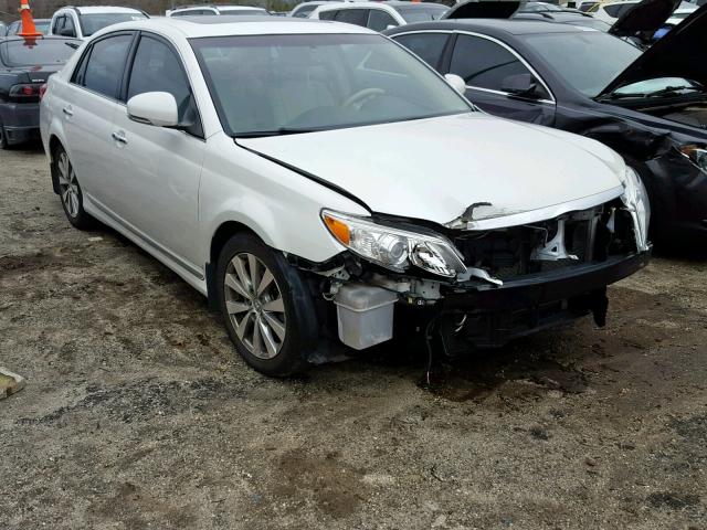 4T1BK3DB0BU401281 - 2011 TOYOTA AVALON BAS WHITE photo 1