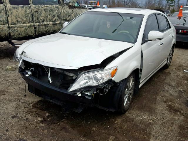 4T1BK3DB0BU401281 - 2011 TOYOTA AVALON BAS WHITE photo 2