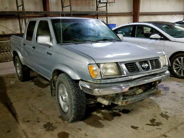 1N6ED27Y8YC307148 - 2000 NISSAN FRONTIER C SILVER photo 1