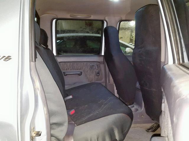 1N6ED27Y8YC307148 - 2000 NISSAN FRONTIER C SILVER photo 6