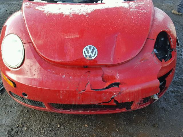 3VWRW31C16M403679 - 2006 VOLKSWAGEN NEW BEETLE Qırmızı foto 7