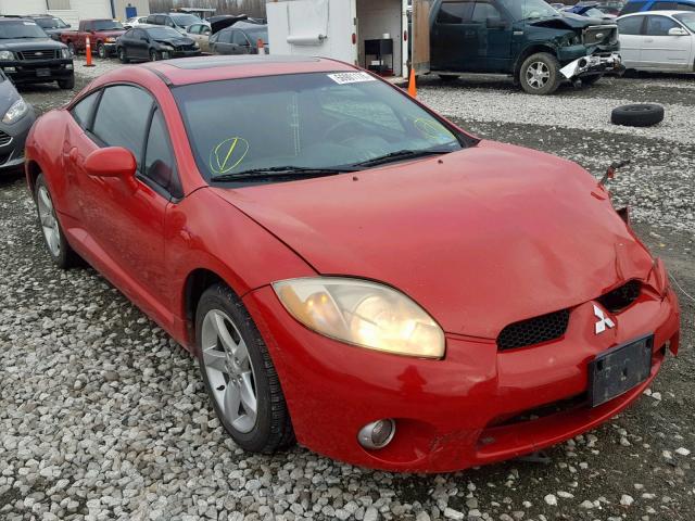 4A3AK34T17E022040 - 2007 MITSUBISHI ECLIPSE GT RED photo 1