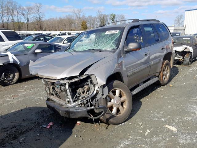 1GKDS13S222363295 - 2002 GMC ENVOY SILVER photo 2