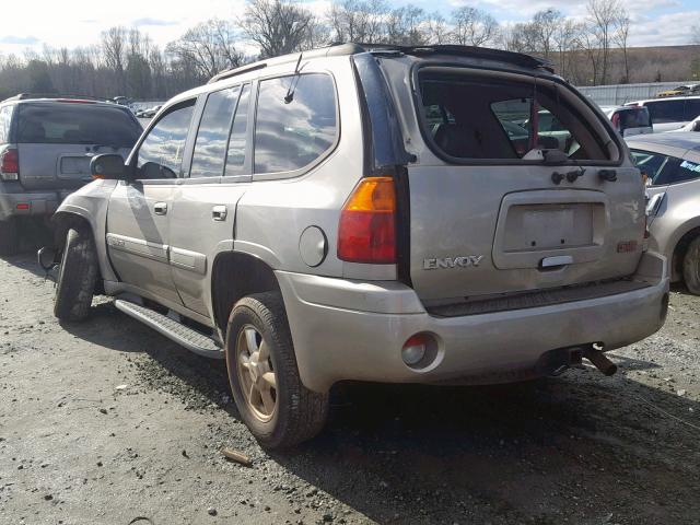 1GKDS13S222363295 - 2002 GMC ENVOY SILVER photo 3