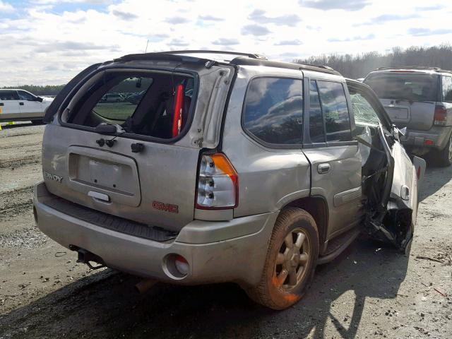 1GKDS13S222363295 - 2002 GMC ENVOY SILVER photo 4