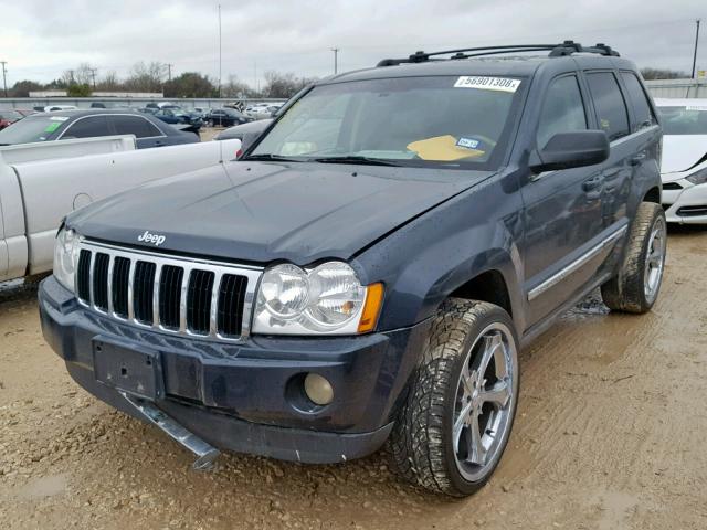 1J4HS58266C348502 - 2006 JEEP GRAND CHER GRAY photo 2