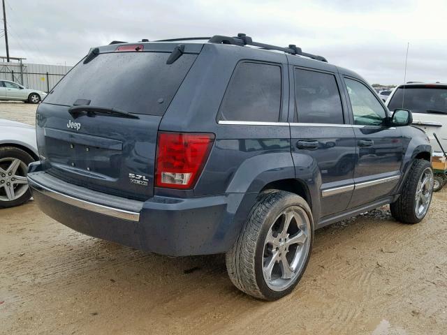 1J4HS58266C348502 - 2006 JEEP GRAND CHER GRAY photo 4