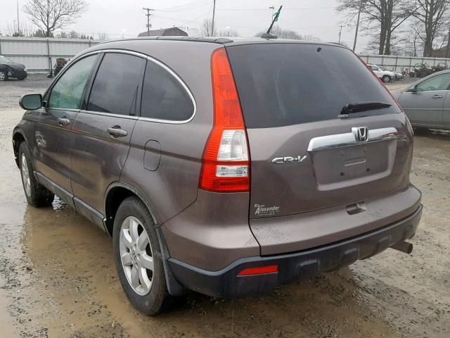 5J6RE48759L022759 - 2009 HONDA CR-V EXL GRAY photo 3