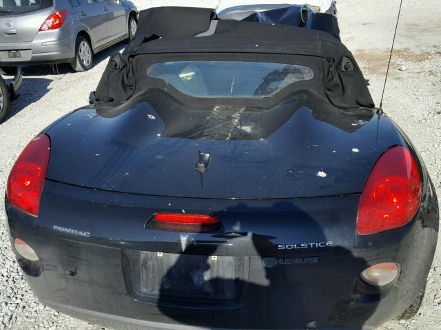 1G2MB35B78Y130530 - 2008 PONTIAC SOLSTICE BLACK photo 6