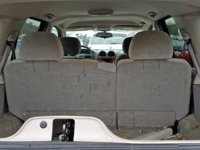 4NUDS13SX62700821 - 2006 ISUZU ASCENDER S ნაცრისფერი ფოტო 9