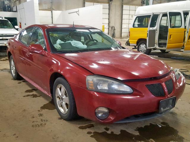 2G2WP522151328349 - 2005 PONTIAC GRAND PRIX MAROON photo 1