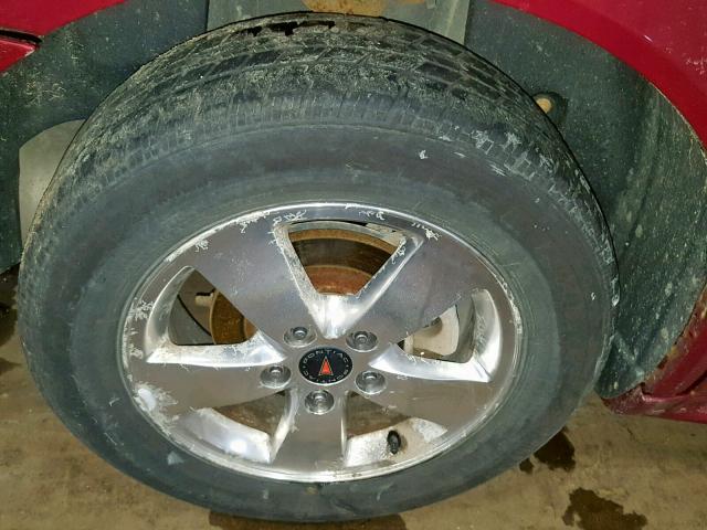 2G2WP522151328349 - 2005 PONTIAC GRAND PRIX MAROON photo 9