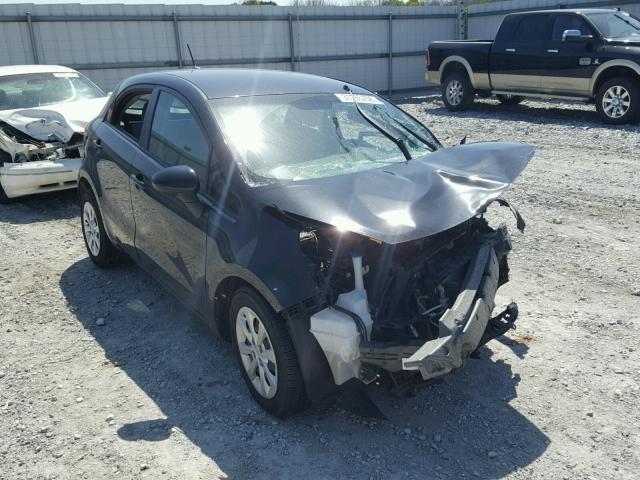 KNADM5A35D6189336 - 2013 KIA RIO LX BLACK photo 1