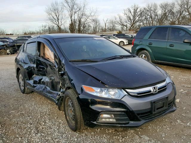 JHMZE2H3XES002335 - 2014 HONDA INSIGHT BLACK photo 1