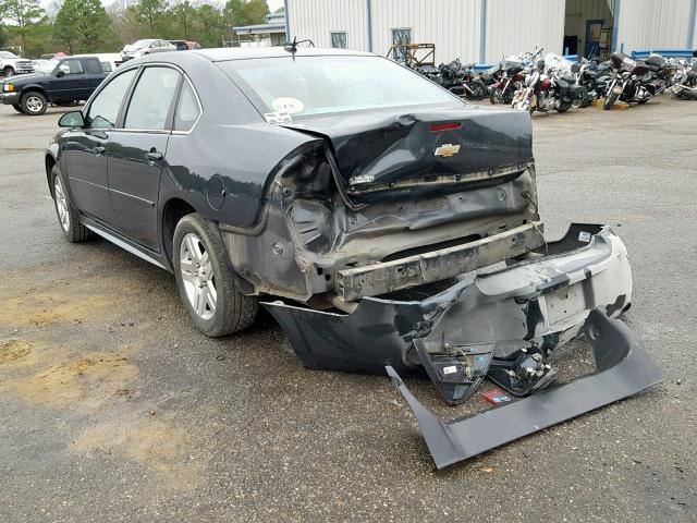 2G1WB5E38F1106545 - 2015 CHEVROLET IMPALA LIM BLACK photo 3