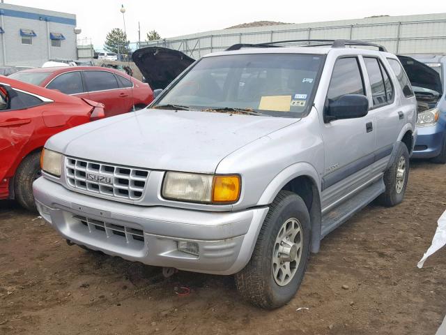 4S2CK58W5W4335306 - 1998 ISUZU RODEO S SILVER photo 2