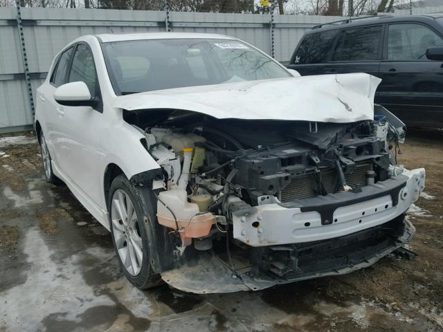 JM1BL1K68B1452203 - 2011 MAZDA 3 S WHITE photo 1