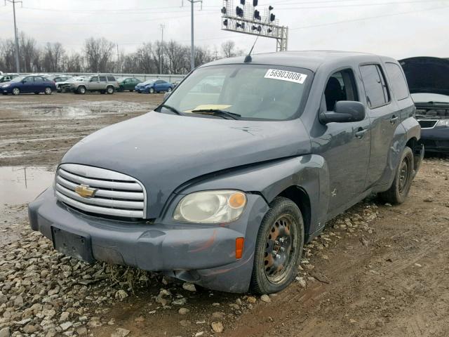 3GNCA13B09S609745 - 2009 CHEVROLET HHR LS GRAY photo 2