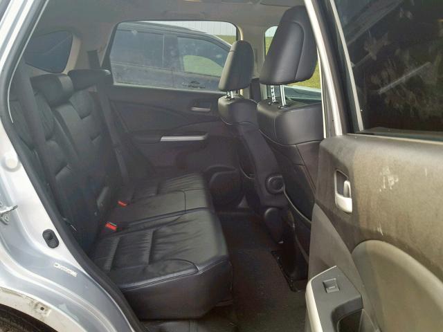 5J6RM3H74CL010901 - 2012 HONDA CR-V EXL SILVER photo 6