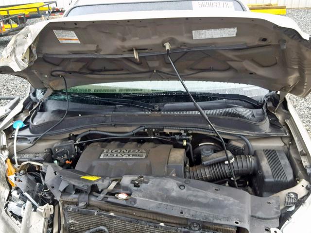 5FNYF28228B025594 - 2008 HONDA PILOT VP GOLD photo 7