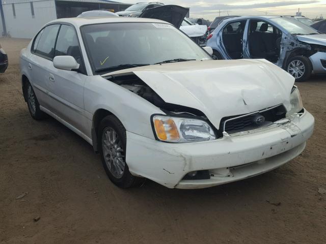 4S3BE635237208770 - 2003 SUBARU LEGACY L WHITE photo 1