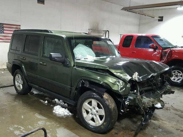 1J8HG48K58C207269 - 2008 JEEP COMMANDER Yaşıl foto 1