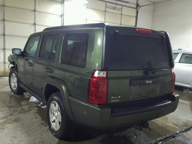 1J8HG48K58C207269 - 2008 JEEP COMMANDER Yaşıl foto 3