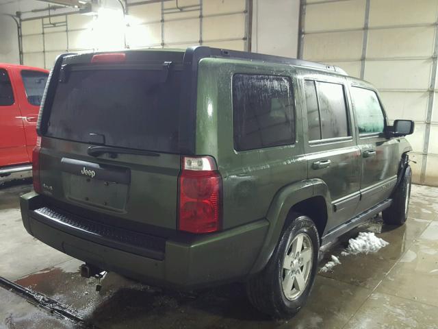 1J8HG48K58C207269 - 2008 JEEP COMMANDER Yaşıl foto 4