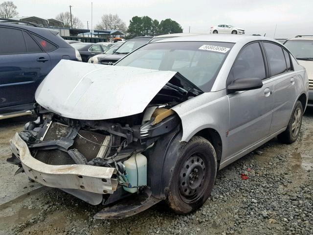 1G8AJ55F17Z159394 - 2007 SATURN ION LEVEL SILVER photo 2