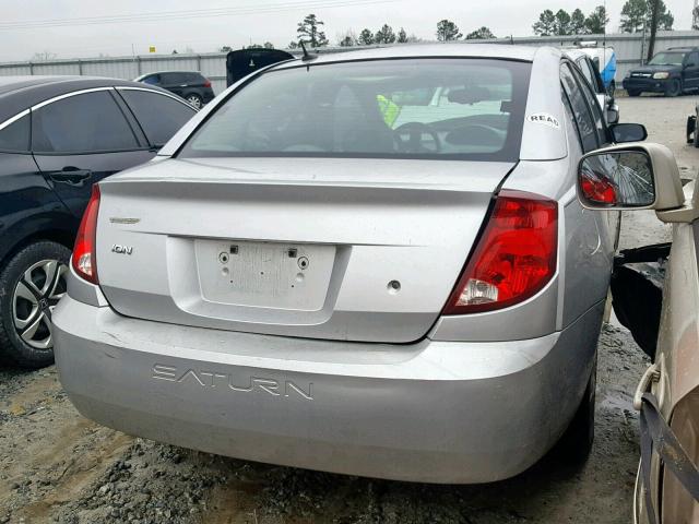 1G8AJ55F17Z159394 - 2007 SATURN ION LEVEL SILVER photo 4