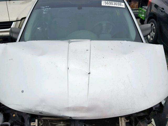 1G8AJ55F17Z159394 - 2007 SATURN ION LEVEL SILVER photo 7