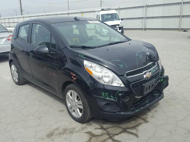 KL8CB6S92EC475167 - 2014 CHEVROLET SPARK LS BLACK photo 1