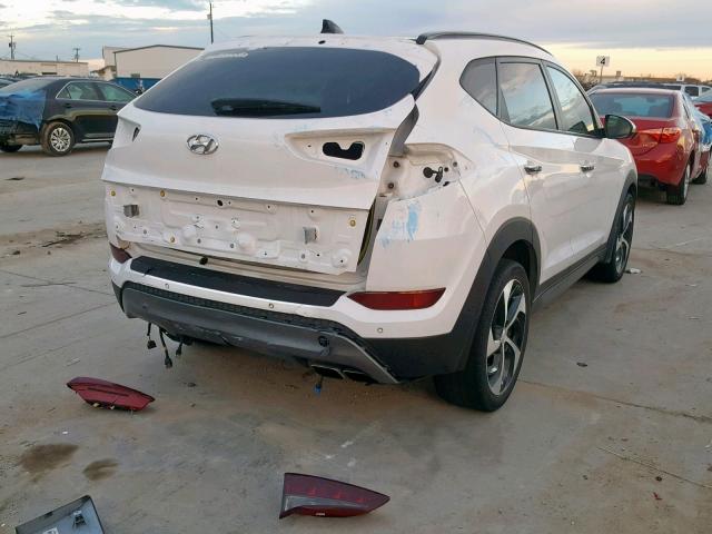 KM8J33A25GU262155 - 2016 HYUNDAI TUCSON LIM WHITE photo 4