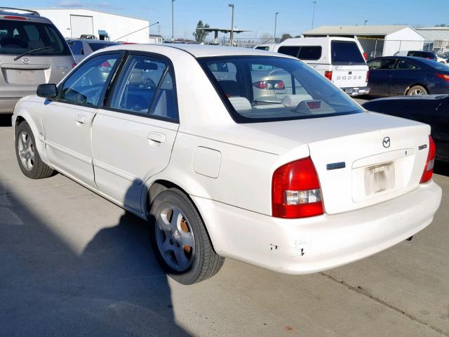 JM1BJ2219X0187885 - 1999 MAZDA PROTEGE ES WHITE photo 3