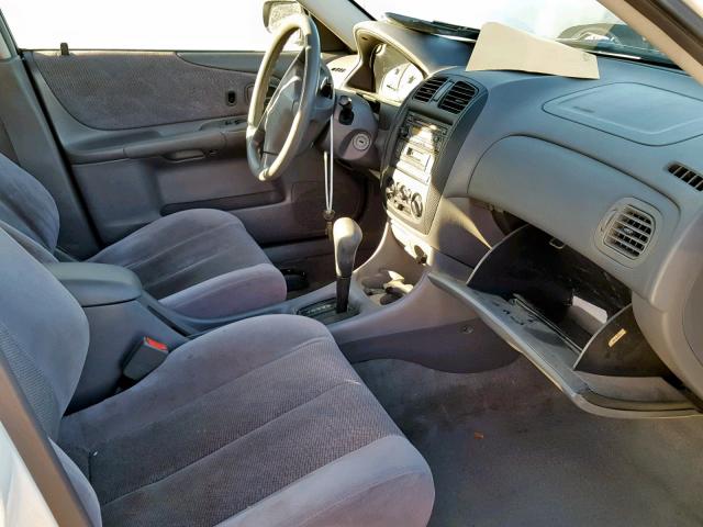 JM1BJ2219X0187885 - 1999 MAZDA PROTEGE ES WHITE photo 5