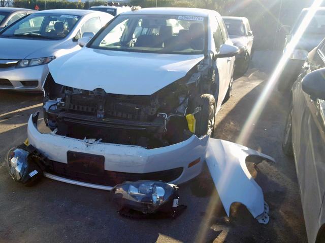 WVWDB7AJ9DW126291 - 2013 VOLKSWAGEN GOLF 白色 照片 2