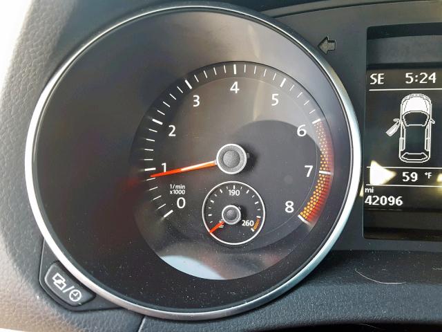 WVWDB7AJ9DW126291 - 2013 VOLKSWAGEN GOLF 白色 照片 8