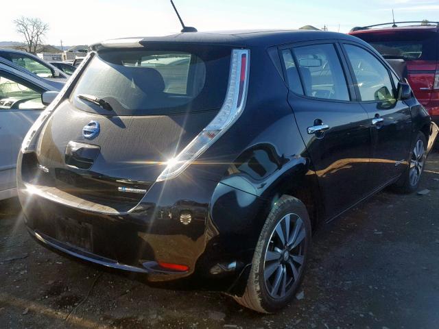 1N4BZ0CP6GC303371 - 2016 NISSAN LEAF SV BLACK photo 4