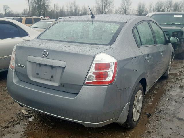 3N1AB61E98L613912 - 2008 NISSAN SENTRA 2.0 SILVER photo 4